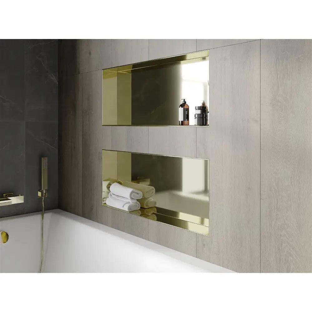 Mexen X-wall-nr Nisjehylle uten Flens 75x30 Cm Gull