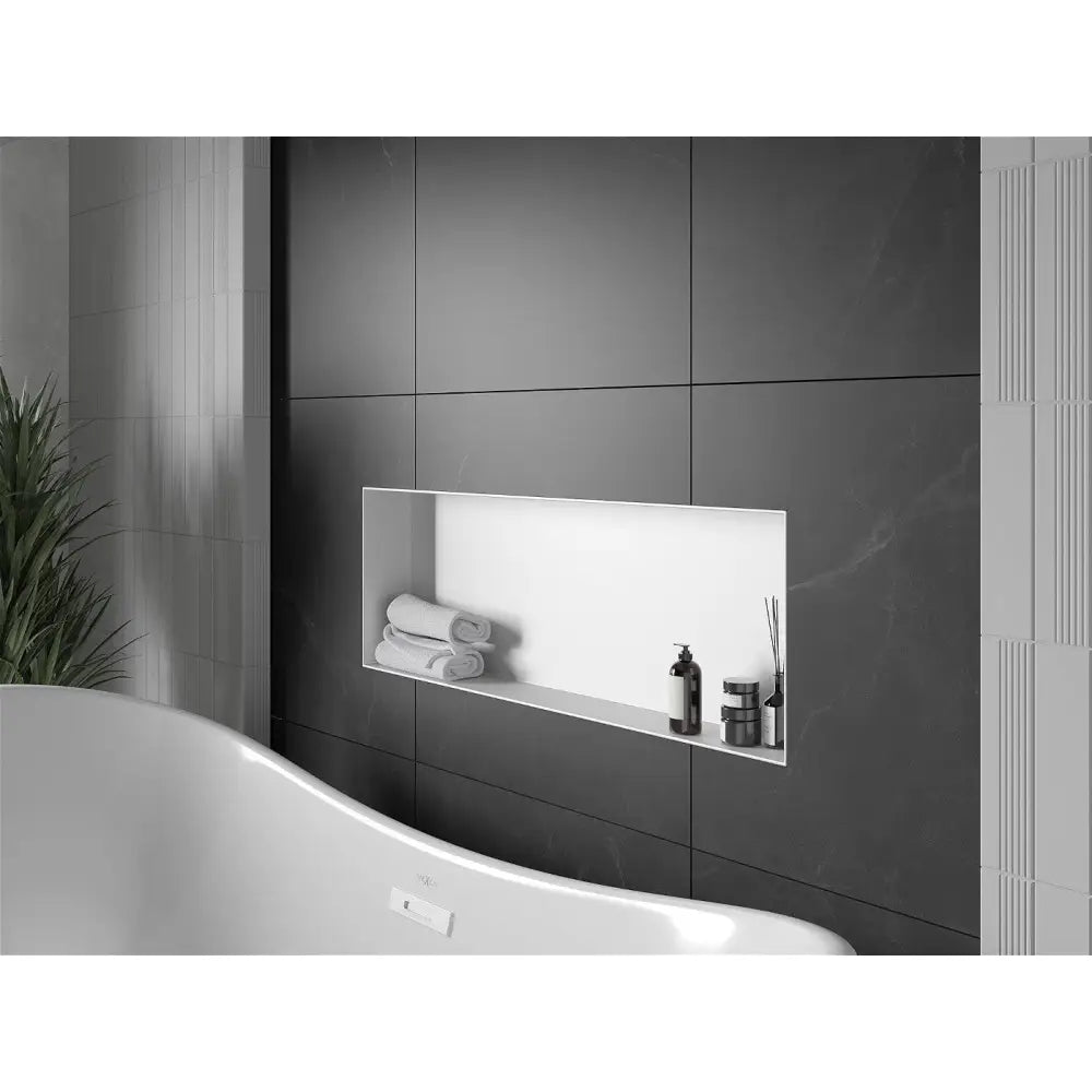 Mexen X-wall-nr Nisjehylle uten Flens 90x30 Cm Hvit