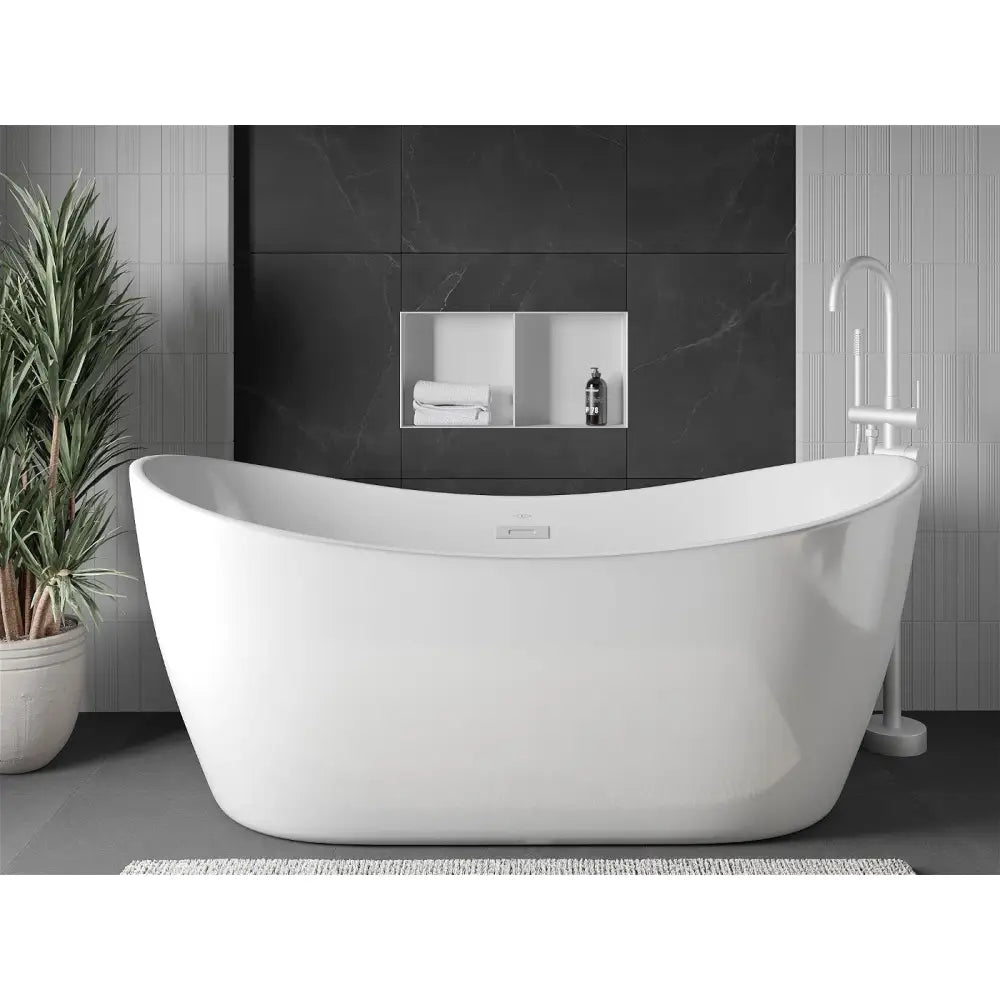 Mexen X-wall-nr Nisjehylle uten Flens med Hylle 60x30 Cm Hvit - 1921603010s