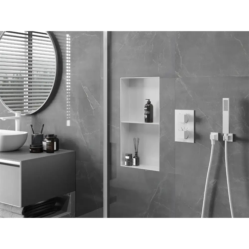 Mexen X-wall-nr Nisjehylle uten Flens med Hylle 60x30 Cm Hvit - 1921603010s