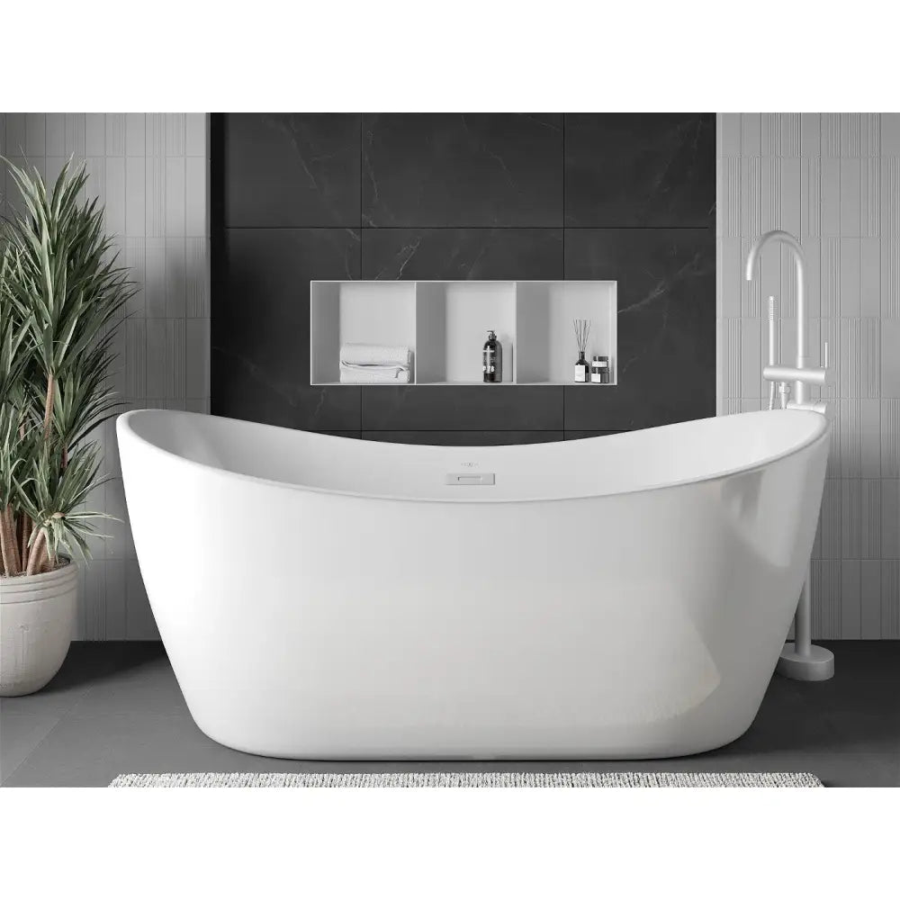 Mexen X-wall-nr Nisjehylle uten Flens med Hylle 90x30 Cm Hvit - 1921903010s