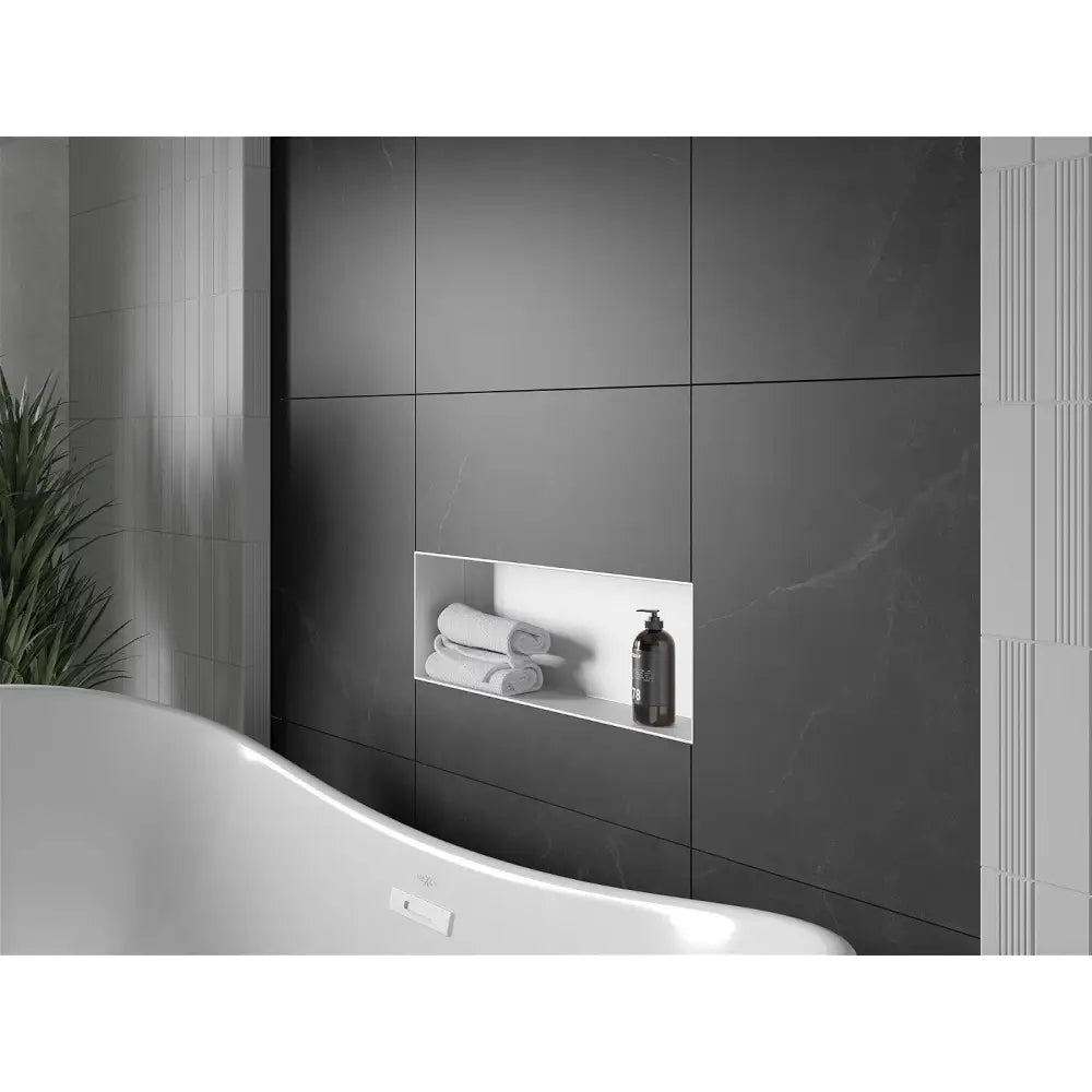 Mexen X-wall-nr Nisjehylle uten Kant 60x20 Cm Hvit