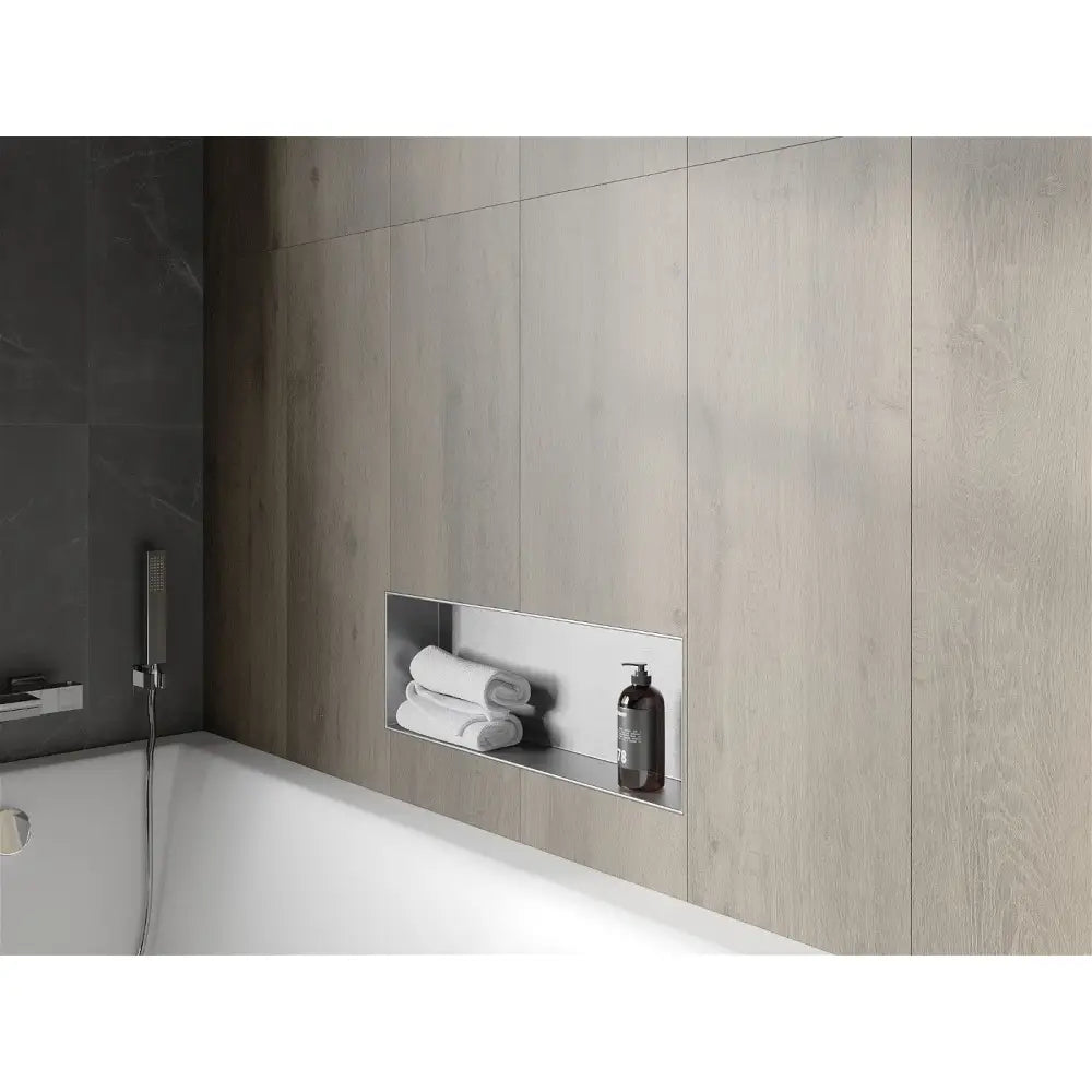 Mexen X-wall-nr Nisjehylle uten Kant 60x20 Cm Rustfritt Stål