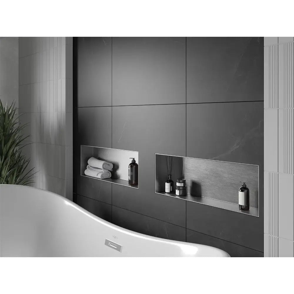 Mexen X-wall-nr Nisjehylle uten Kant 60x20 Cm Rustfritt Stål