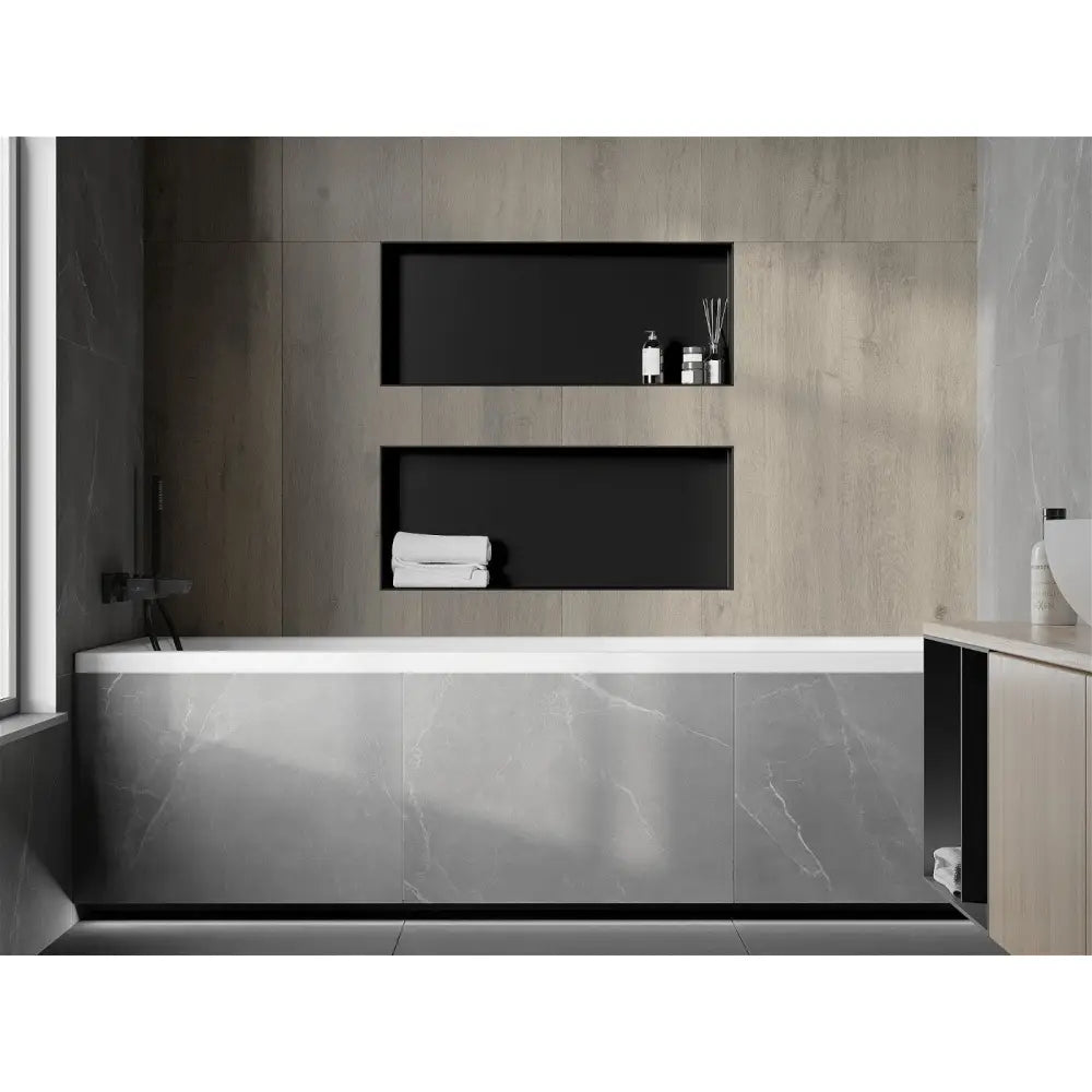 Mexen X-wall-nr Nisjehylle uten Kant 75x30 Cm Svart