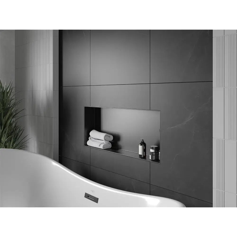 Mexen X-wall-nr Nisjehylle uten Kant 75x30 Cm Svart