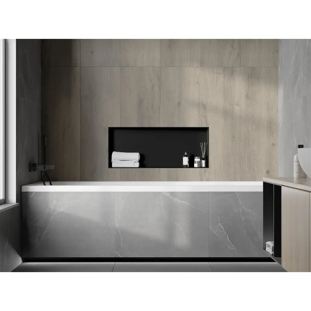 Mexen X-wall-nr Nisjehylle uten Kant 75x30 Cm Svart