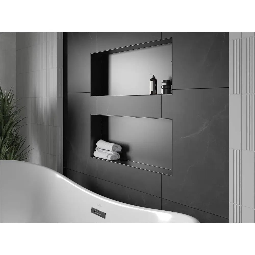 Mexen X-wall-nr Nisjehylle uten Kant 75x30 Cm Svart