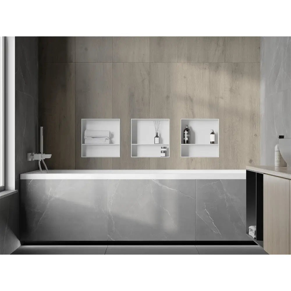 Mexen X-wall-nr Nisjehylle uten Kant med Hylle 30x30 Cm Hvit - 1921303010s