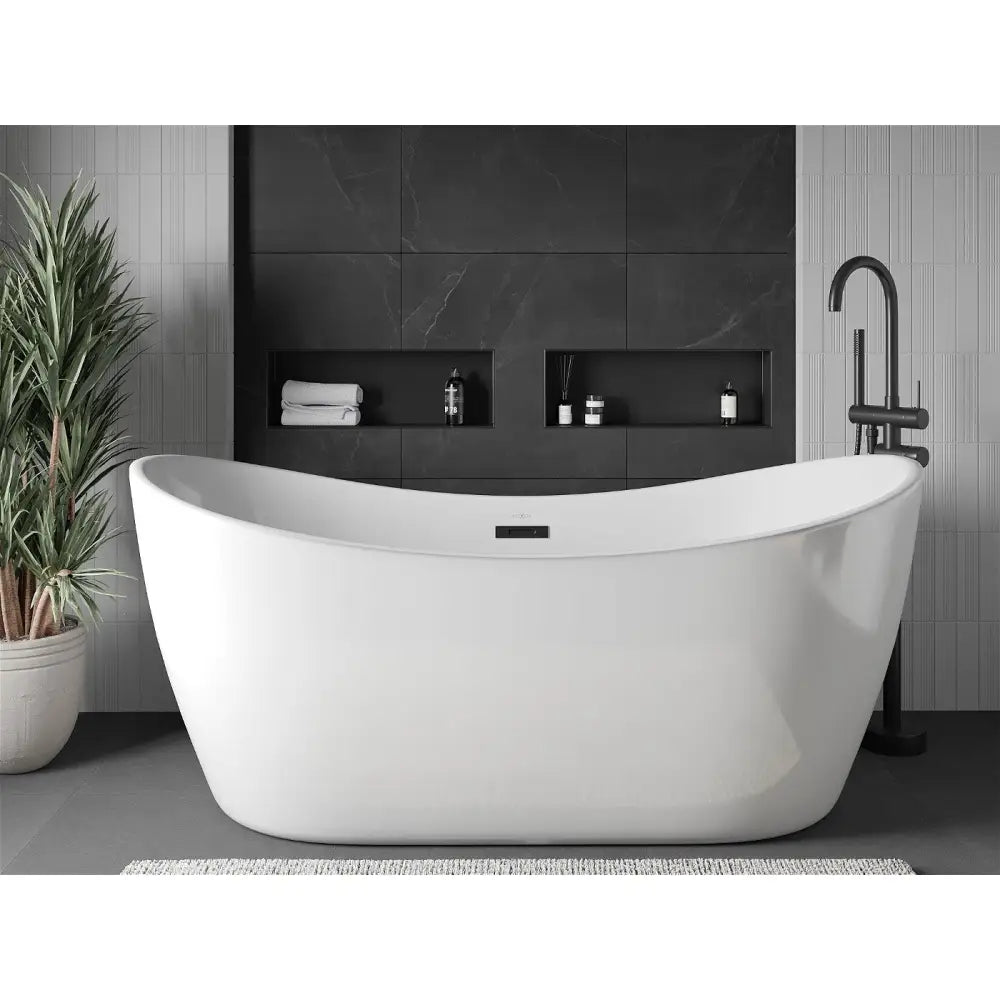 Mexen X-wall-nr Nisjehylle uten Krage 60x20 Cm Svart