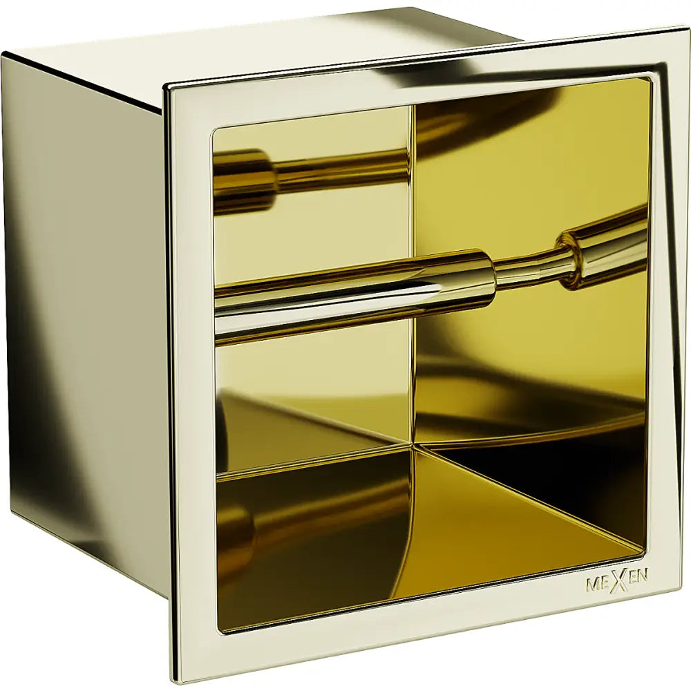 Mexen X-wall-p Toalettpapirholder Gyllen