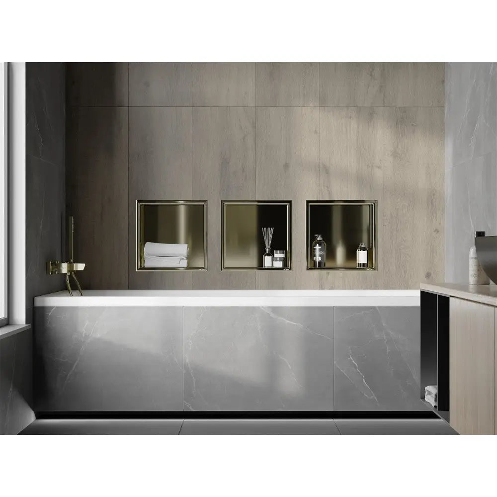 Mexen X-wall-r Nisjehylle med Kant 30x30 Cm Gull