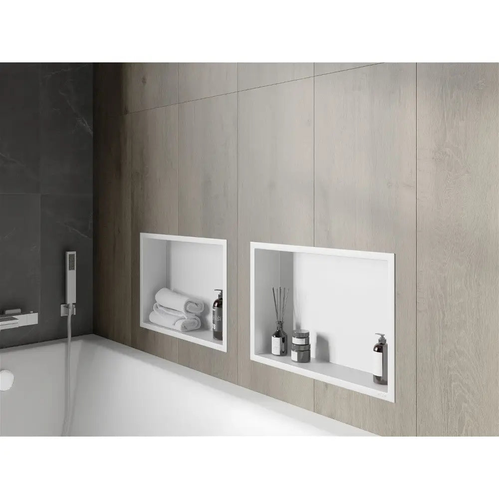 Mexen X-wall-r Nisjehylle med Kant 45x30 Cm Hvit