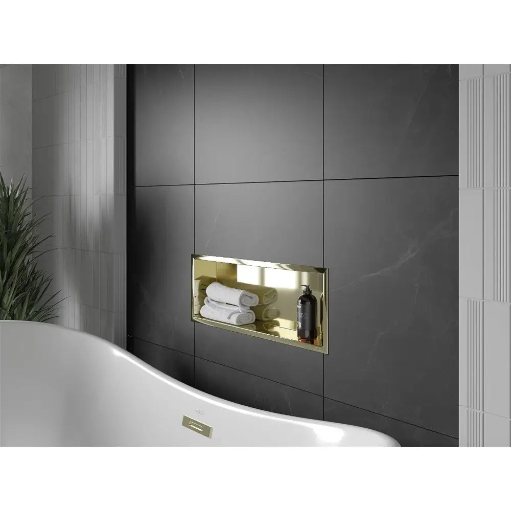 Mexen X-wall-r Nisjehylle med Kant 60x20 Cm Gull-