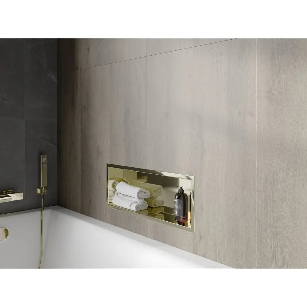 Mexen X-wall-r Nisjehylle med Kant 60x20 Cm Gull-