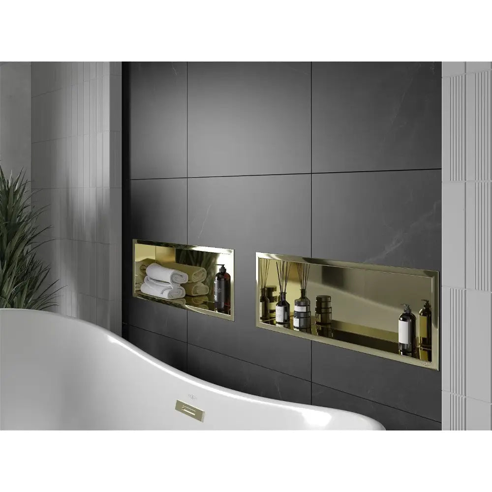 Mexen X-wall-r Nisjehylle med Kant 60x20 Cm Gull-