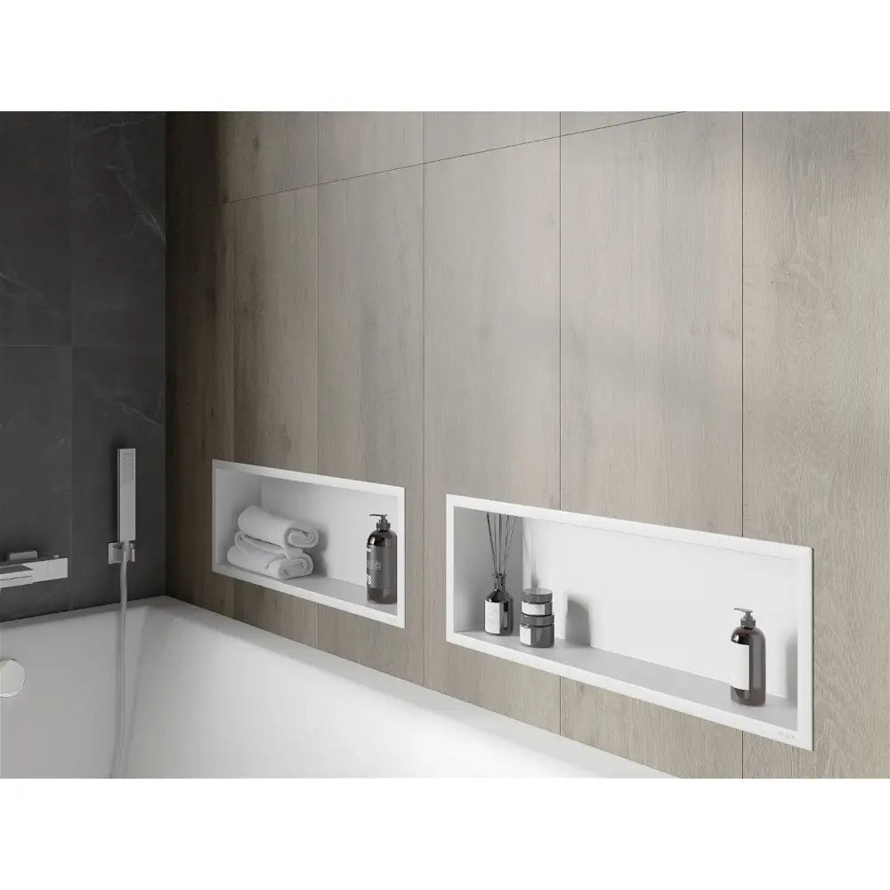 Mexen X-wall-r Nisjehylle med Kant 60x20 Cm Hvit