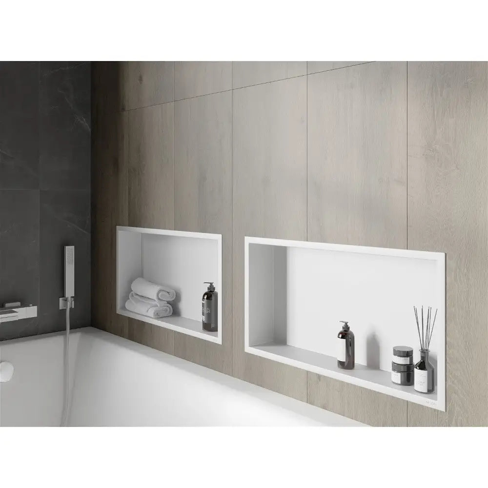 Mexen X-wall-r Nisjehylle med Kant 60x30 Cm Hvit