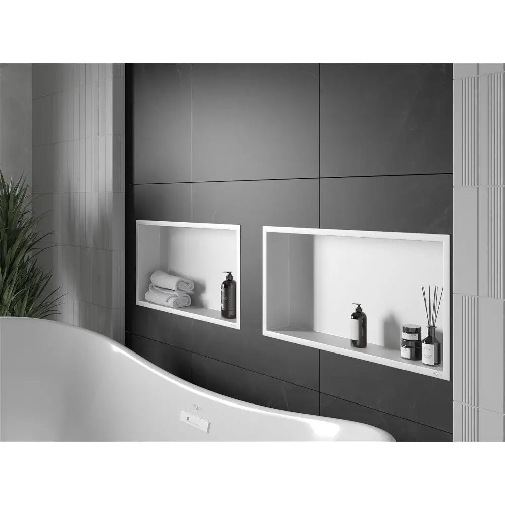 Mexen X-wall-r Nisjehylle med Kant 60x30 Cm Hvit