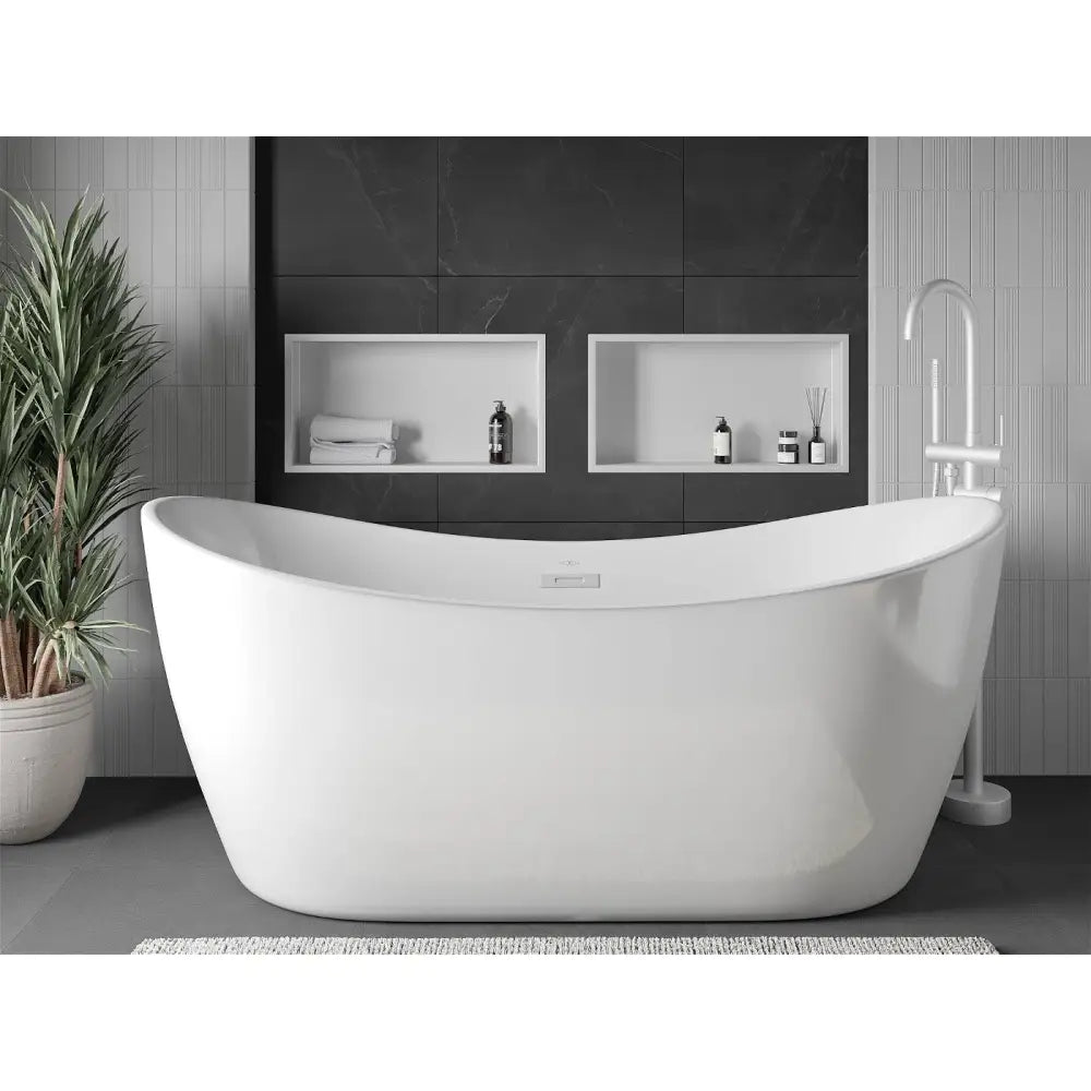 Mexen X-wall-r Nisjehylle med Kant 60x30 Cm Hvit