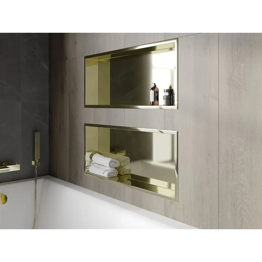 Mexen X-wall-r Nisjehylle med Kant 75x30 Cm Gull