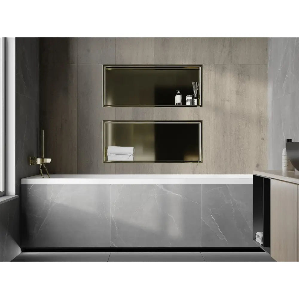 Mexen X-wall-r Nisjehylle med Kant 75x30 Cm Gull