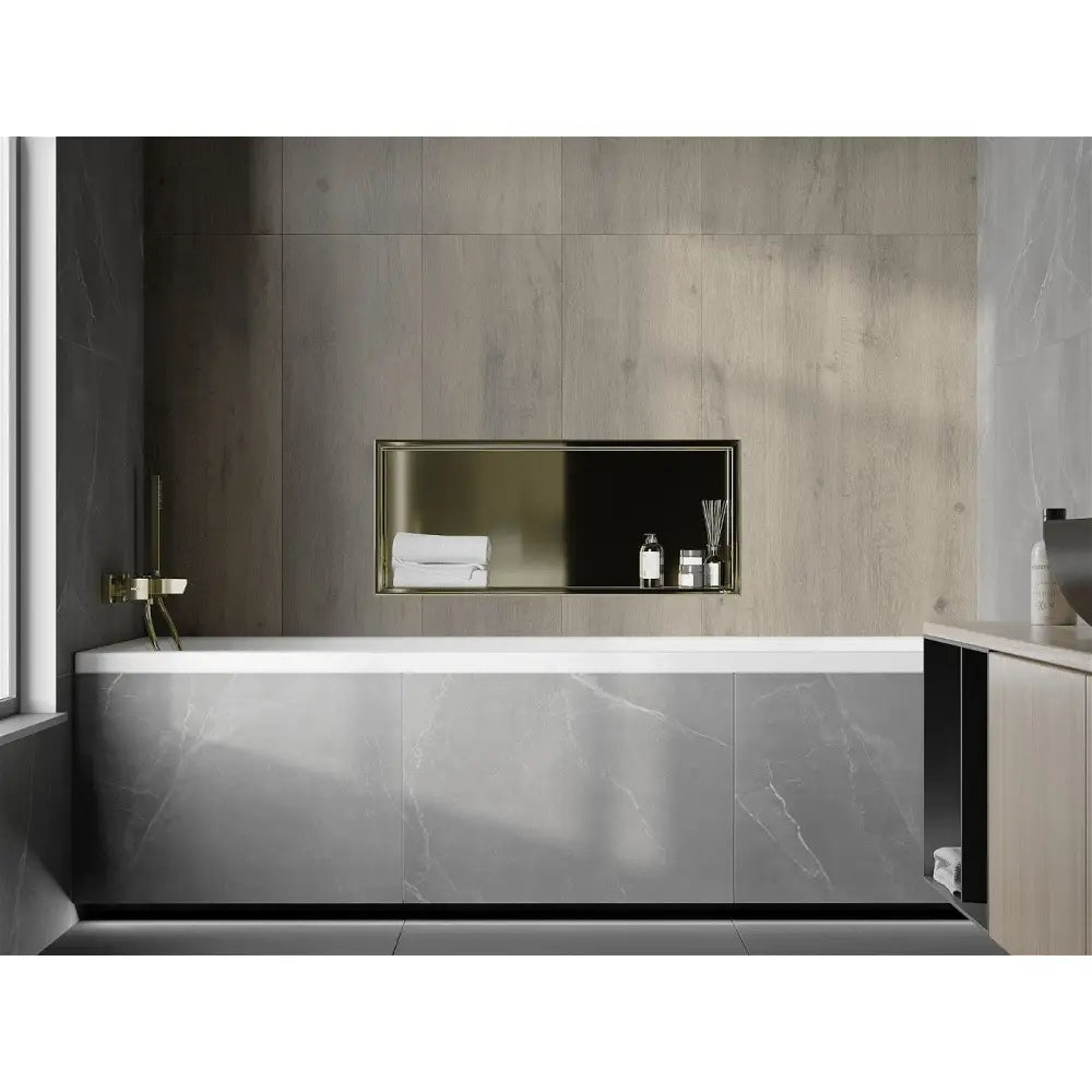 Mexen X-wall-r Nisjehylle med Kant 75x30 Cm Gull