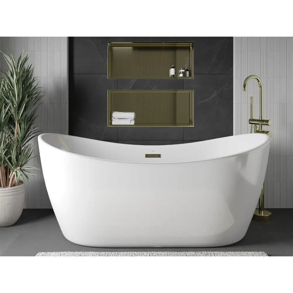 Mexen X-wall-r Nisjehylle med Kant 75x30 Cm Gull