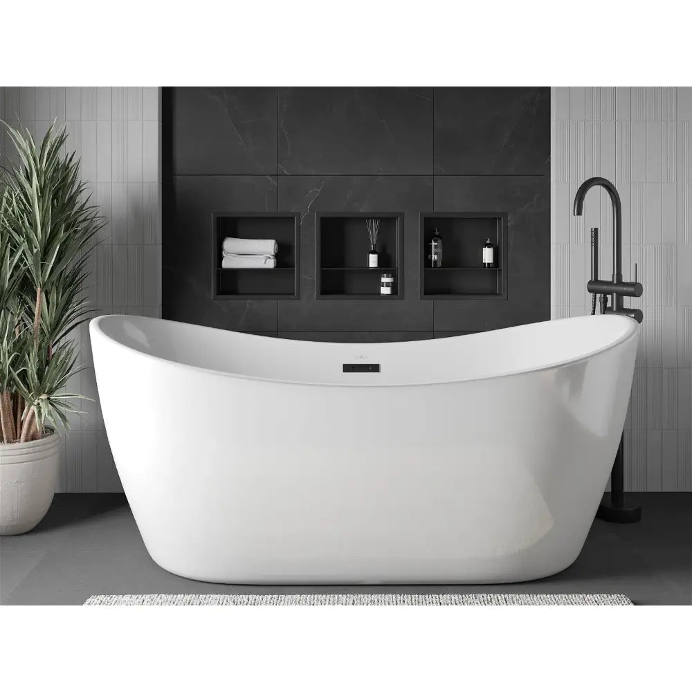 Mexen X-wall-r Nisjehylle med Kant og Hylle 30x30 Cm Svart - 1970303010s