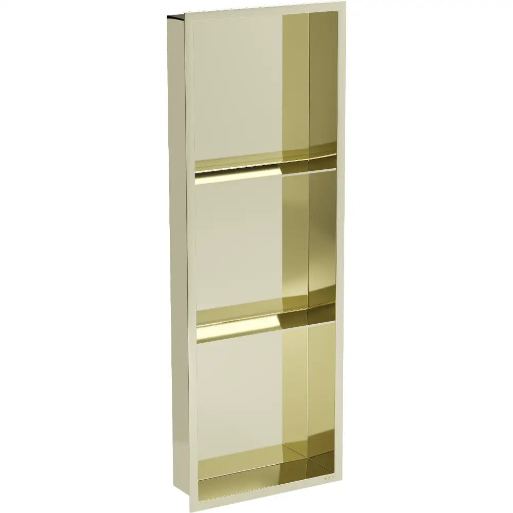 Mexen X-wall-r Nisjehylle med Kant og Hylle 90x30 Cm Gull - 1950903010s
