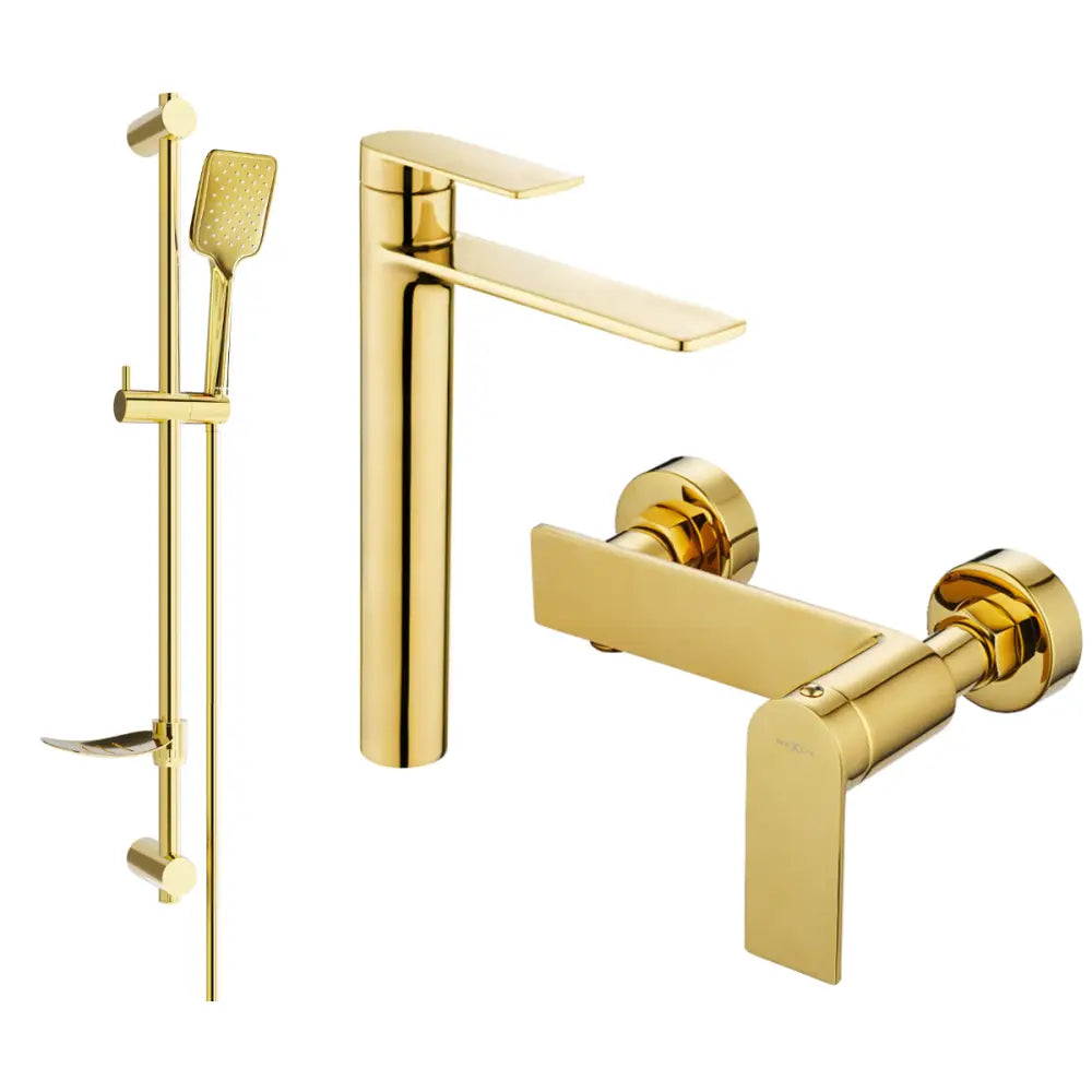 Mexen Zero Df62 Dusjsett Gull - 71114df62