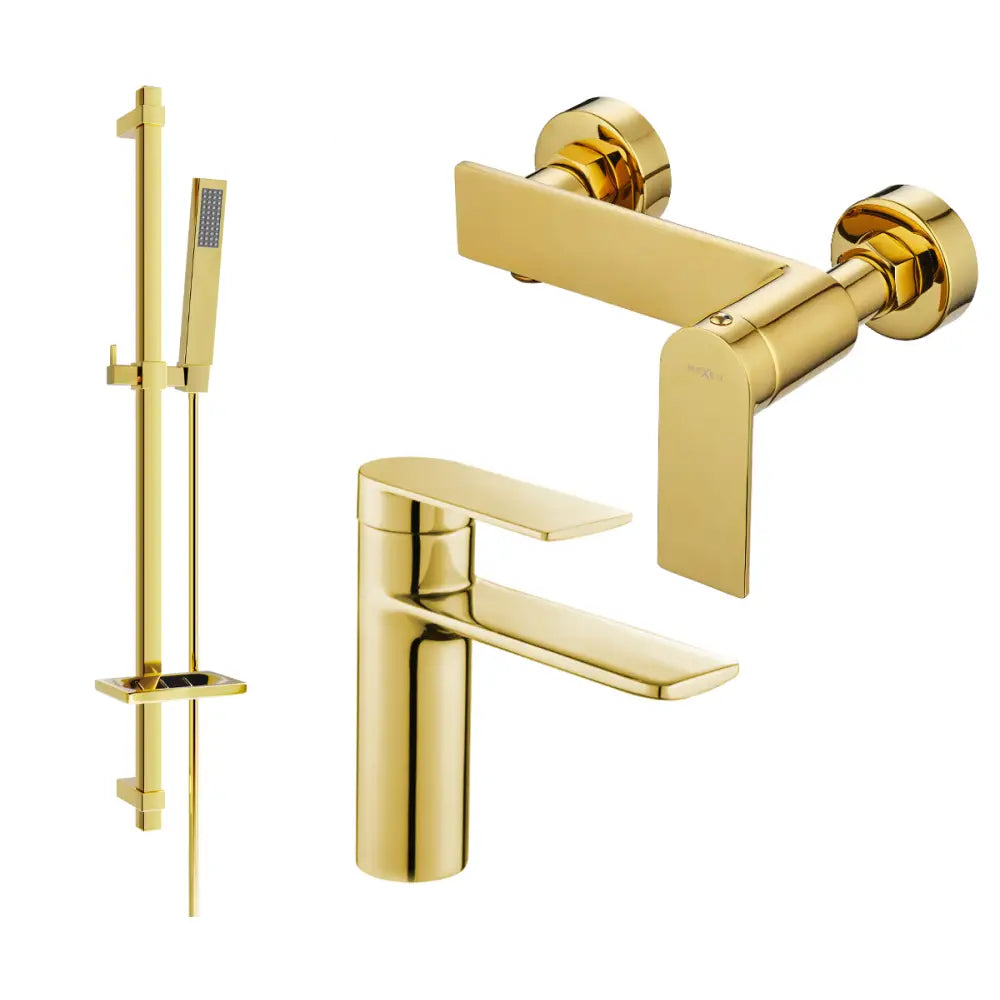 Mexen Zero Dq02 Dusjsett Gull - 71104dq02