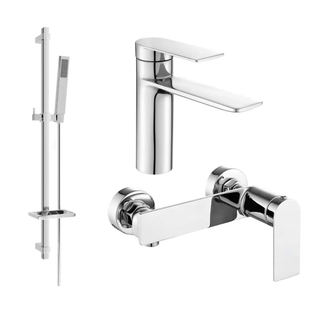 Mexen Zero Dq02 Dusjsett Krom - 71104dq02