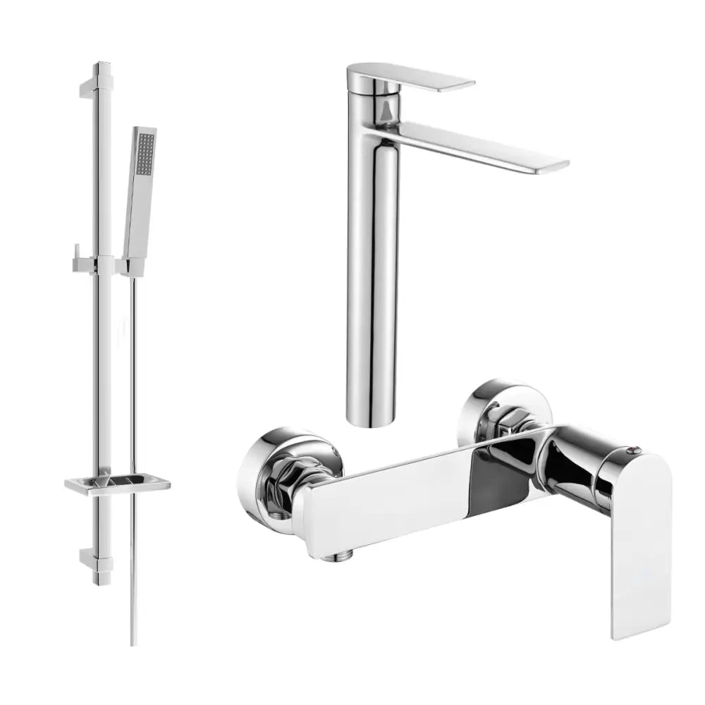 Mexen Zero Dq02 Dusjsett Krom - 71114dq02