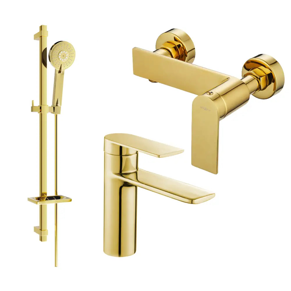 Mexen Zero Dq40 Dusjsett Gull - 71104dq40-