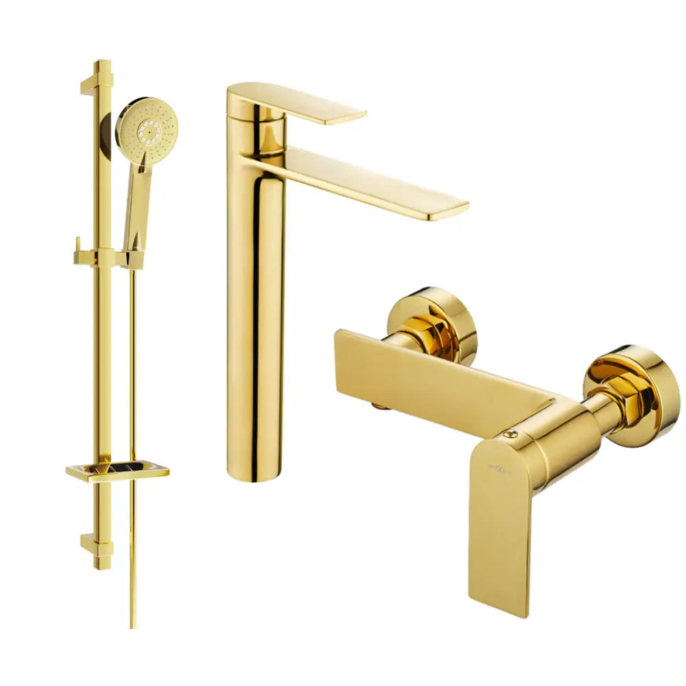 Mexen Zero Dq40 Dusjsett Gull - 71114dq40-