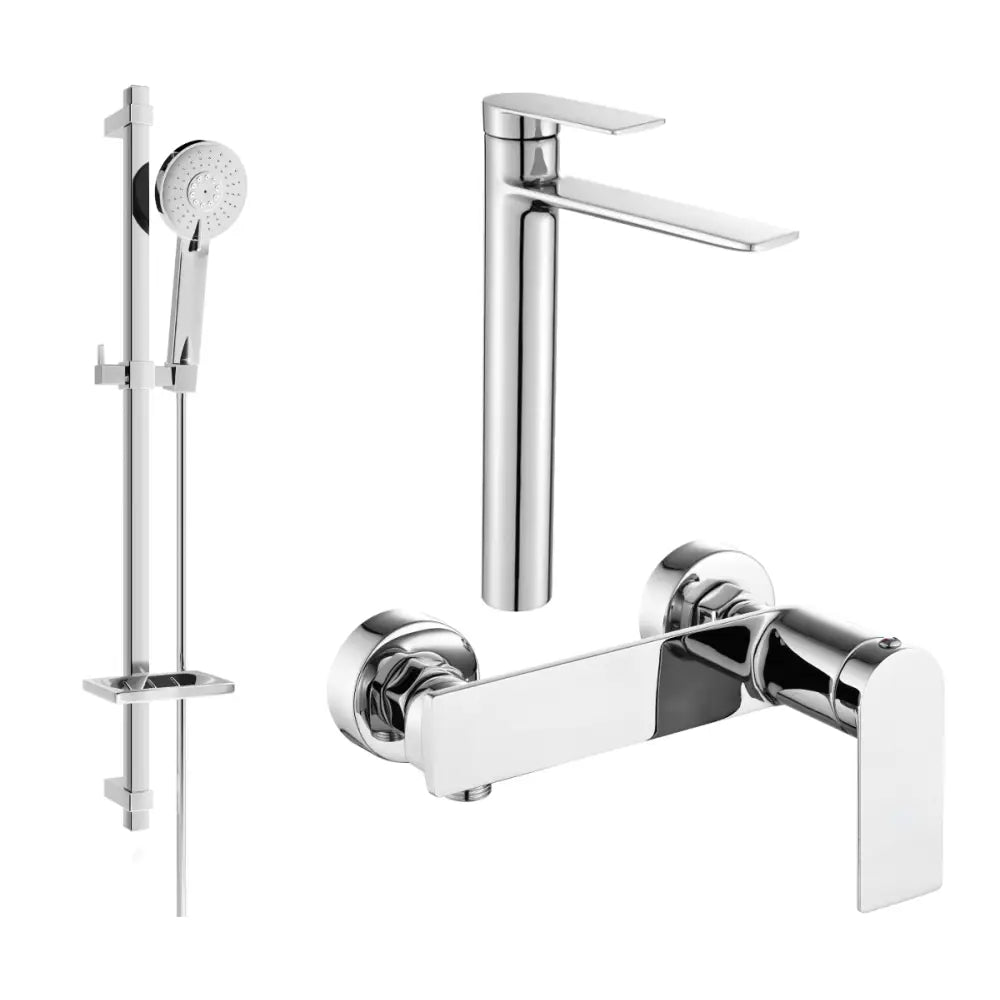 Mexen Zero Dq40 Dusjsett Krom - 71114dq40