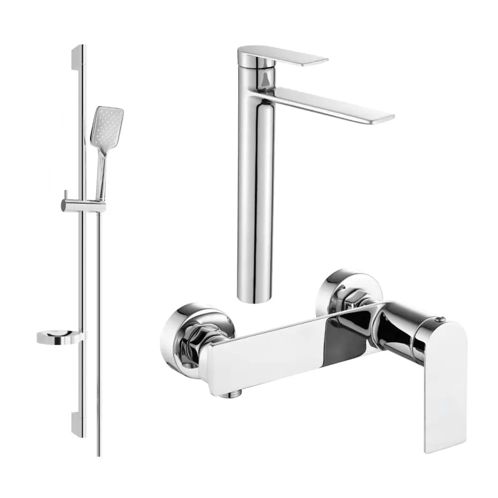 Mexen Zero Ds62 Dusjsett Krom - 71114ds62