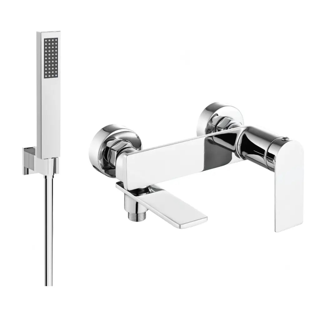 Mexen Zero R02 Badekarsbatteri med Dusjsett Krom - 7113r02