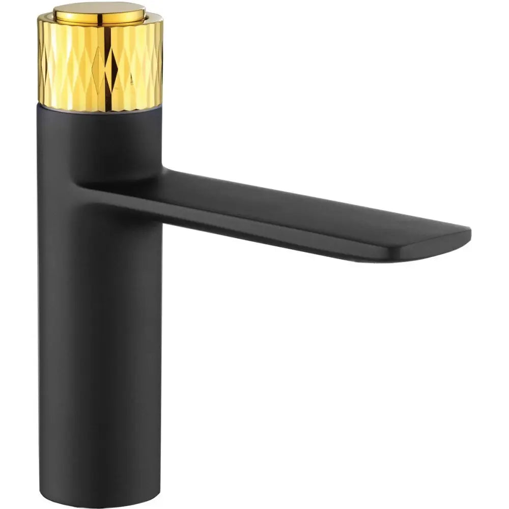 Mexen Zero + Servantbatteri Sort/gull - 71600-