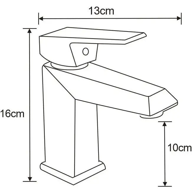 Mexen Zila Servantbatteri Krom - 746800-