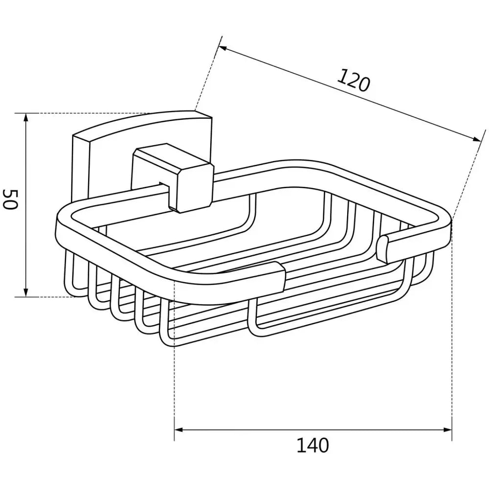 Mexen Zoja Såpekopp Krom - 7019151