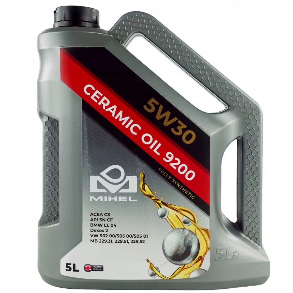 Mihel 9200 Keramisk Olje 5w30 5l