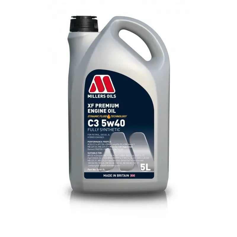 Millers Oils Xf 5w-40 5l