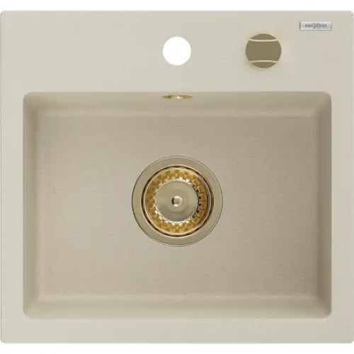 Milo Kjøkkenvask 1 Kum 435x410 Mm Beige - 6505441000-69-g