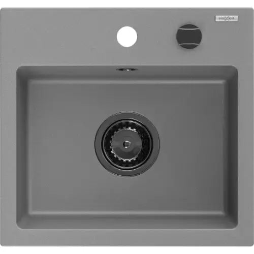 Milo Kjøkkenvask 1 Kum 435x410 Mm Grå 6505441000-71-b