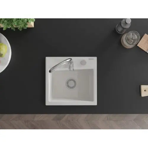 Milo Kjøkkenvask 1 Kum 435x410 Mm Hvit - 6505441000-20