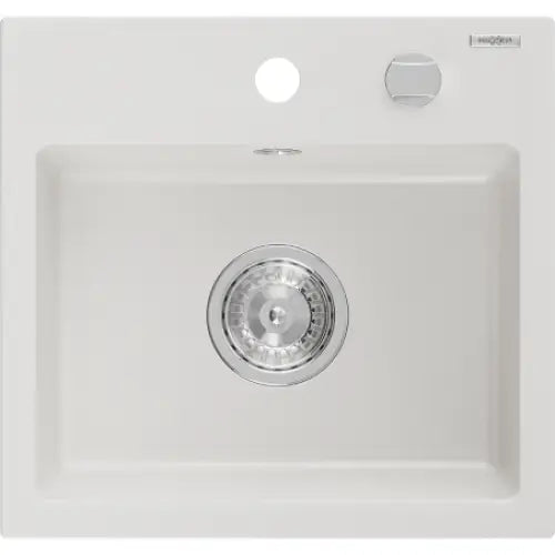 Milo Kjøkkenvask 1 Kum 435x410 Mm Hvit - 6505441000-20