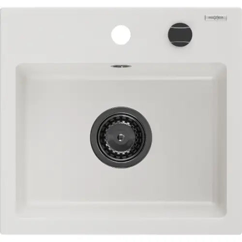 Milo Kjøkkenvask 1 Kum 435x410 Mm Hvit 6505441000-20-b