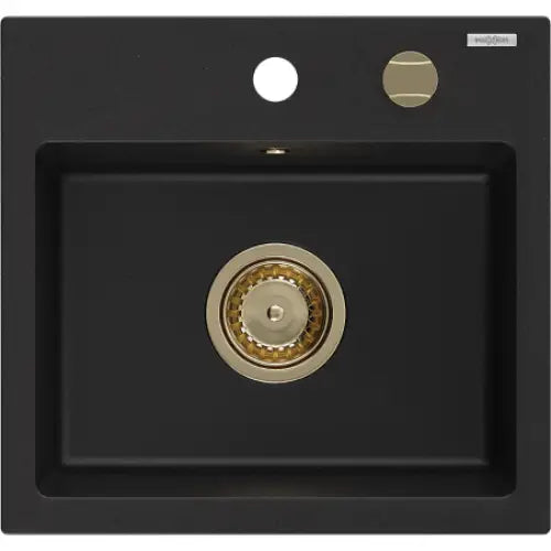 Milo Kjøkkenvask 1 Kum 435x410 Mm Svart - 6505441000-77-g